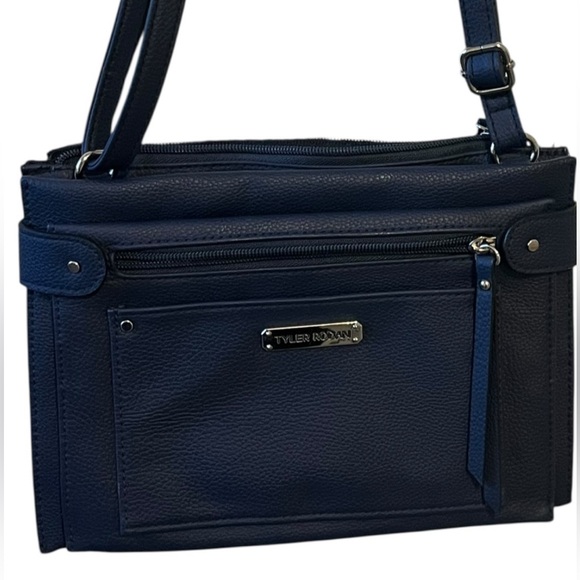 Tyler Rodan Elegant Navy Crossbody Bag - Adjustable Strap - Never used - Picture 5 of 15